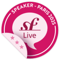 SymfonyLive Paris 2025 Speaker badge